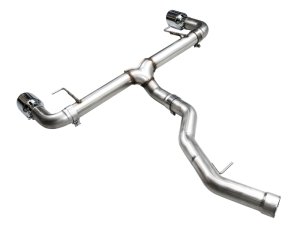 BMW 3 Series Performance Exhaust - Rear - AWE Tuning - Axle-Back Track Edition, Dual Exit, Dual 4.5